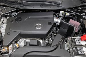 Nissan Altima Performance Air Intake - K&N Engineering - 69 Series Typhoon - Silver - `13-`18